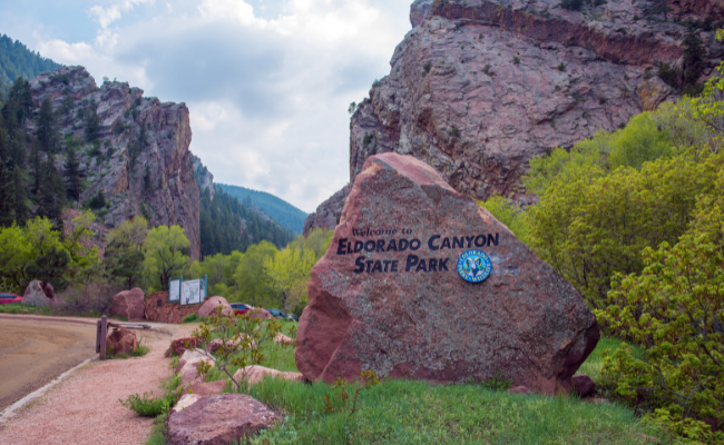 Eldorado Canyon State Park in Colorado